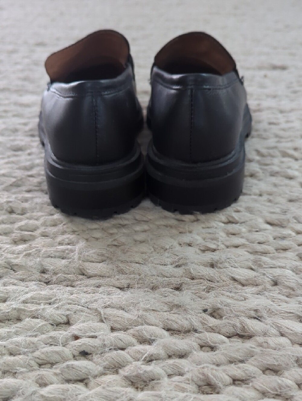 Madewell Black Leather Loafers - Picture 4 of 6